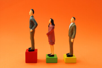 Executives follow their leader from their position
