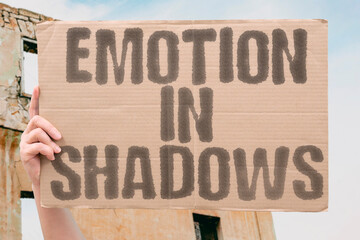 “Emotion In Shadows” Where a shadowed angle captures what remains unsaid in a moment.
EMOTION....