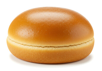 Golden brown bun bread baked