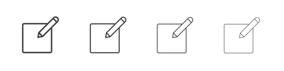 Edit icons vector graphics for web designs