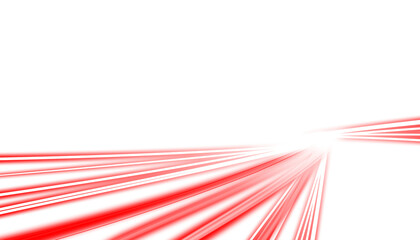 A red light trail effect with a dynamic motion blur. Fast-moving light streaks culminating in a...