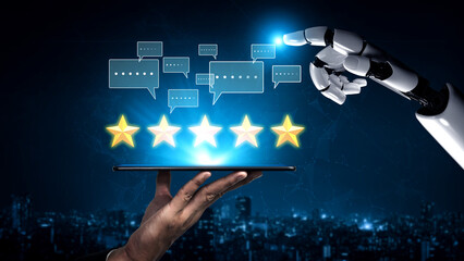 AI analyzes customer reviews with sentiment tools and virtual assistants to improve satisfaction,...