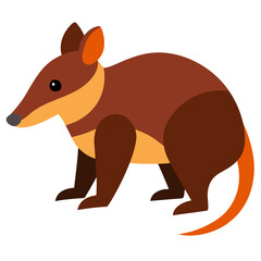 Obraz premium squirrel on a white background