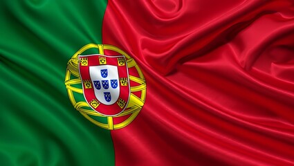 The flag of Portugal