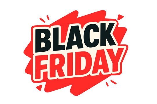 Abstract Background Featuring a Black Friday Sale Shopping Vector