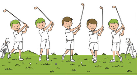 Golf Swing Sequence A Step-by-Step Guide for Beginners and Young Golfers