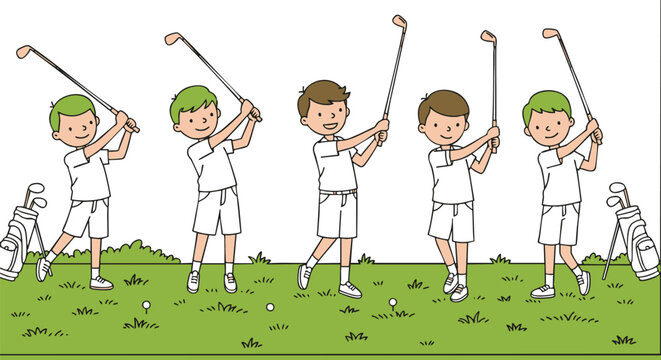 Golf Swing Sequence A Step-by-Step Guide for Beginners and Young Golfers