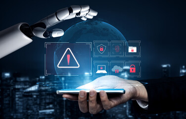AI identifies cybersecurity threat and breach by protecting data, detecting threat, and preventing security risks in real time Vouch