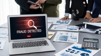 Cyber security software show alert of cyber attack for protection brisk. Danger from virus,...