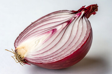 red onion isolated on AI generated by PNG