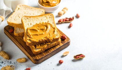Peanut butter sandwich ingredients