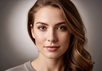 Naklejka premium portrait of a young woman