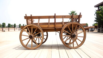 Fototapeta premium Wooden wagon