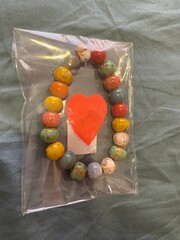 heart shaped candies