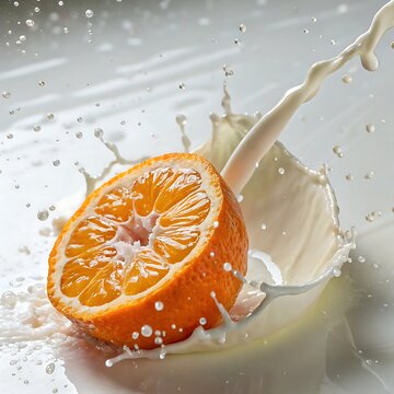 orange and mlik
