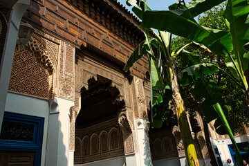 Arches in Moroccan Palace