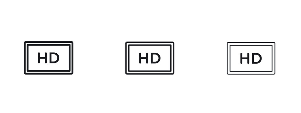 High definition icon vector Logo Designs - Stock vectors.