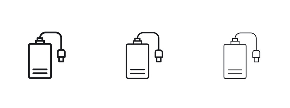External hard drive icon vector Logo Designs - Stock vectors.