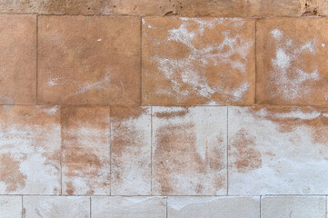 Architectural detail, old stone wall