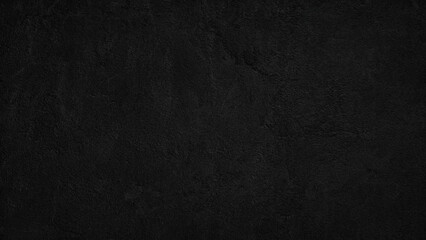 Black wall with a rough, grainy texture as a textured background for a web banner template page design.