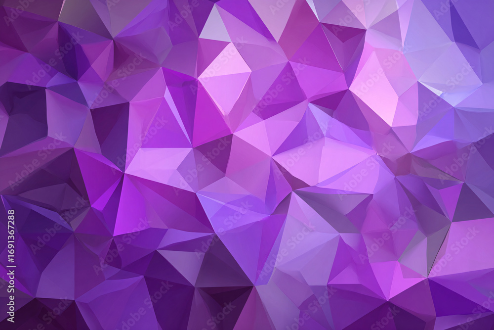 Poster abstract geometric purple background. simple background with triangle pattern. banner.
