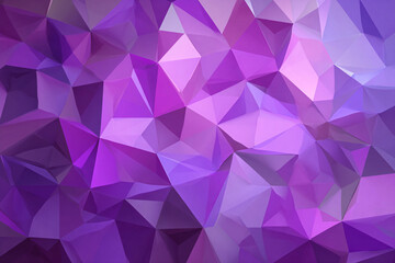 Obraz premium Abstract geometric purple background. Simple background with triangle pattern. banner.