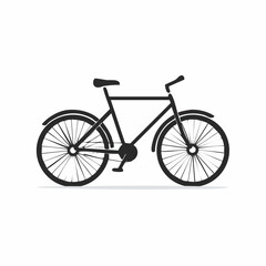 Fototapeta premium Bicycle and Eco-Friendly Transport Icons
