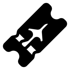 Boarding pass icon