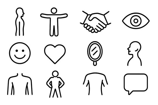 Body Language Icons Images – Browse 40,369 Stock Photos, Vectors, and ...