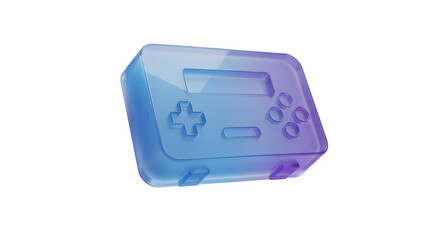 gamepad game controller icon isolated 3d render illustration, video game controller 3d icon, gaming console