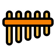 Pan flute icon