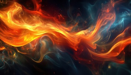 Creative Magic Fire S Is A Dynamic And Abstract Artwork That Captures The Essence Of Magic And Creativity Through Its Vibrant Colors And Unique Composition.