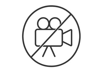 Prohibited Surfing Sign Icon Vector Illustration, No Surfing Symbol, Warning Graphics for Apps and Websites, Transparent Background, Cartoon Style, Safety Concept