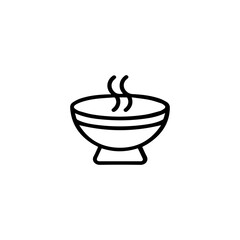Hot Bowl of Soup Icon