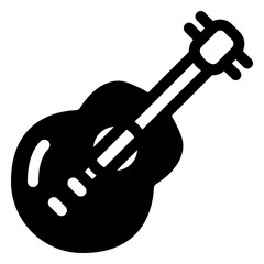 Classic guitar icon