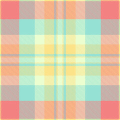 Pastel plaid pattern with intersecting lines. A versatile textile design, perfect for backgrounds, apparel, and creative projects. Cozy, soft, and trendy texture.