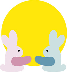 Fototapeta premium 추석일러스트