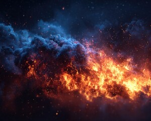 Cosmic Cloud of Gas and Dust