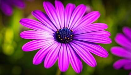 Obraz premium Vibrant purple flower close-up