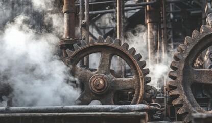 Industrial gears and steam