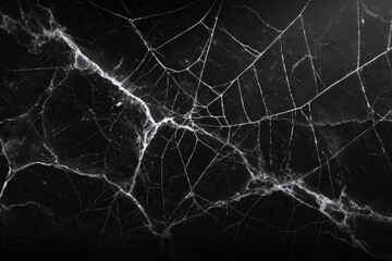 Dark marble with intricate cracked patterns