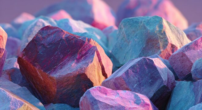 Close-up of colorful rocks (1)
