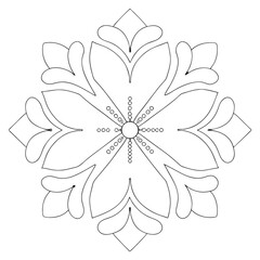 Floral Design Template