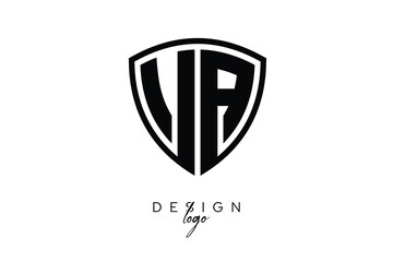 VA  Shield Letter Logo Modern Monogram Emblem for Security, Sports, Corporate & Premium Branding