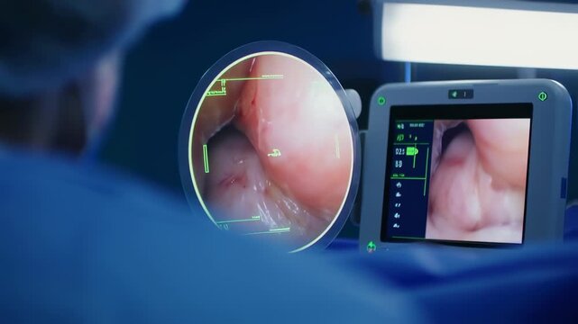 Innovative Arthroscopic Surgery Display with High-Tech Monitoring System