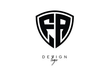 FA  Shield Letter Logo Modern Monogram Emblem for Security, Sports, Corporate & Premium Branding