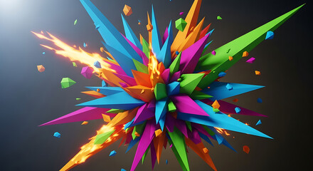 Creative 16:9 format image representing conceptual art, modern and commercial style