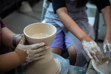 hands of a potter
