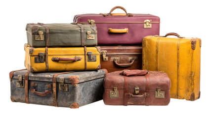 Vintage suitcases