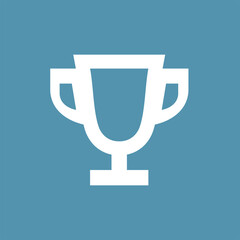 gold trophy cup icon